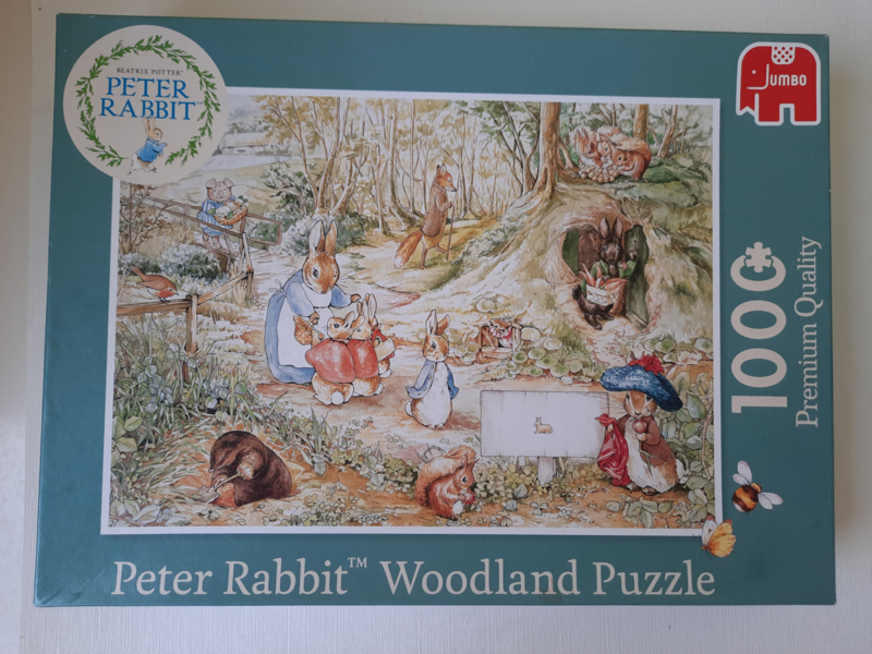Peter Rabbit legpuzzel (1000 stukjes / art.nr 011)
