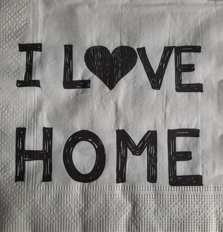 7135a I love home (wit)