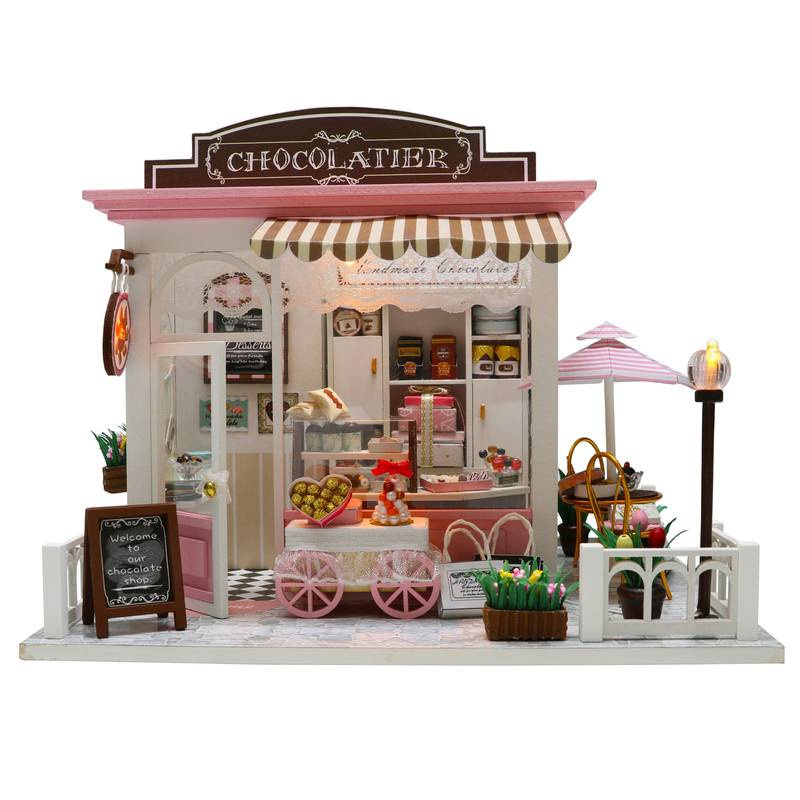 Chocolatier (chocoladewinkel), miniatuur DIY