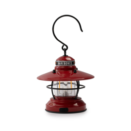 Barebones Mini Edison Lantern Red