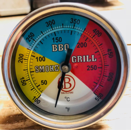 Oklahoma Country Smoker Thermometer (waterbestendig + kalibratie)