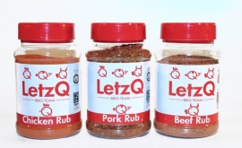 LetzQ BBQ Rub Pork (300 gram)