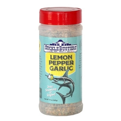 Suckle Busters Lemon, Peper, Garlic - Fish Rub 369g