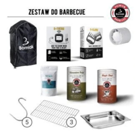 Set Smoker BBQ ZBB-70
