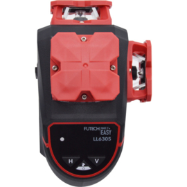 3D kruislijnlaser LL6305 Futech Groen