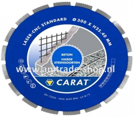 CARAT LASER BETON STANDAARD - CNC Ø300mm
