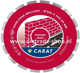 CARAT LASER BAKSTEEN / ASFALT BRILLIANT - CNAB Ø300mm