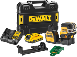 DeWALT Kruislijn-puntlaser Groen DCE822D1G18