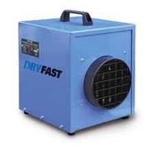 Bouwkachel Dryfast DFE 25 (230V) DE KRACHTPATSER