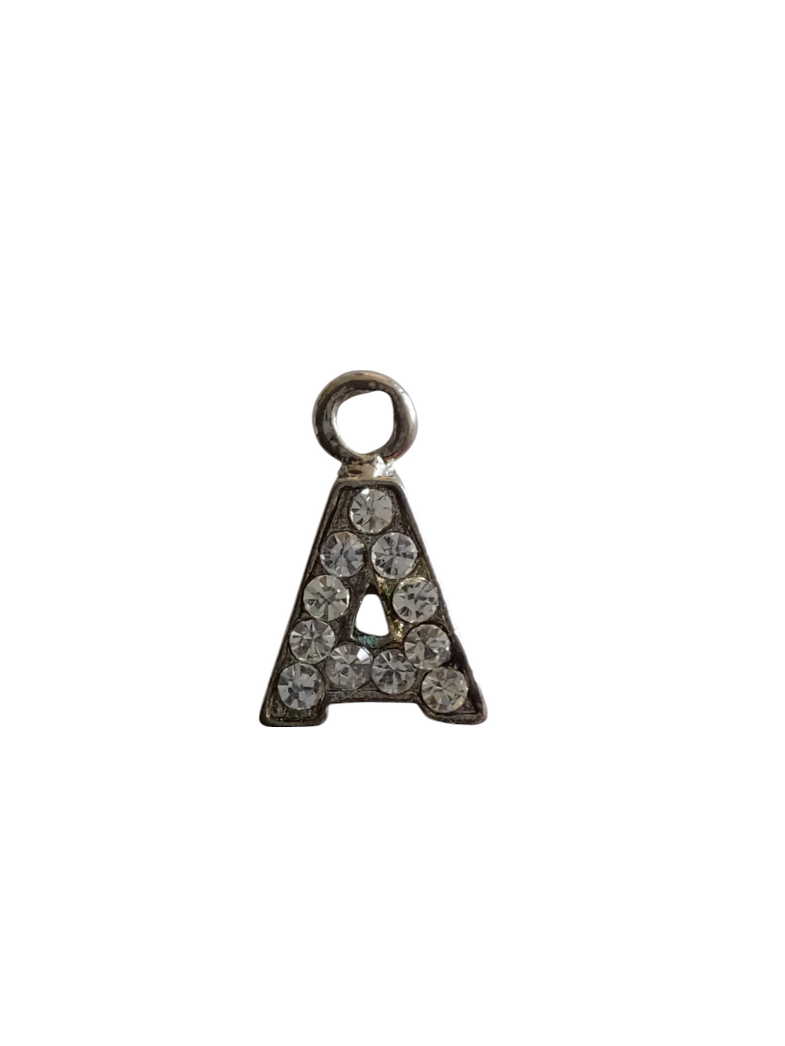 Kunststof hanger/bedel letter A