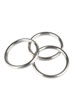 Metalen sleutelhangerring 25 mm.