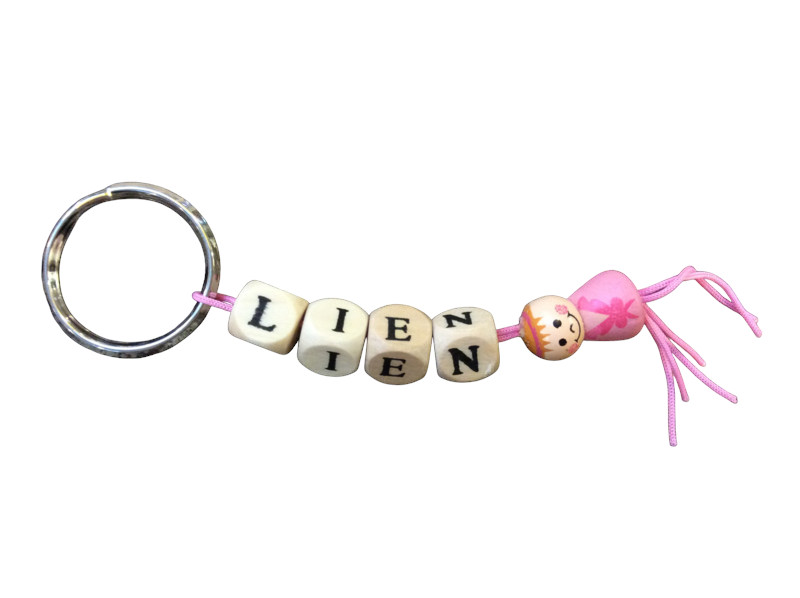 Naamsleutelhanger meisje