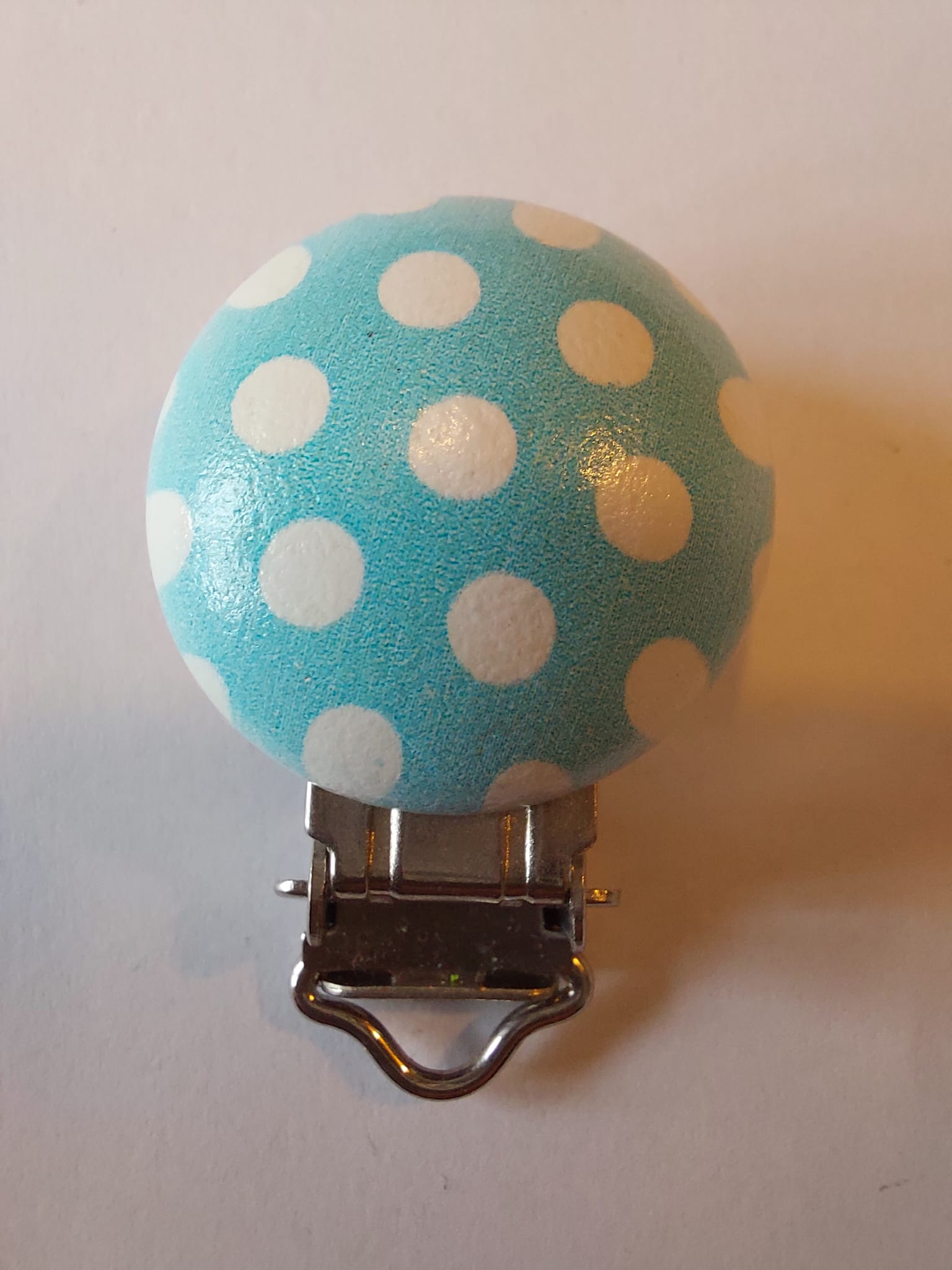 Speenclip blauw klein