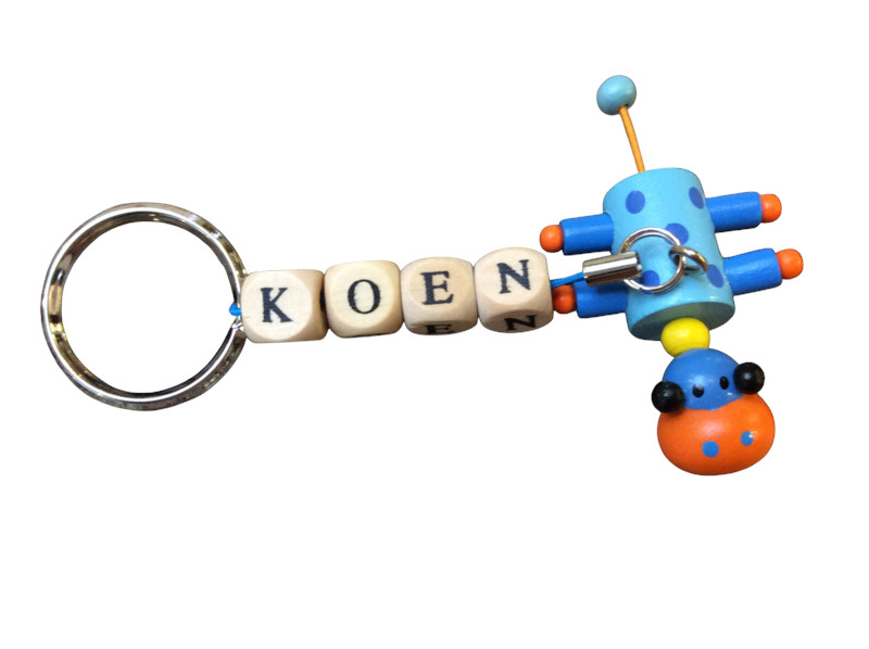Naamsleutelhanger nijlpaard
