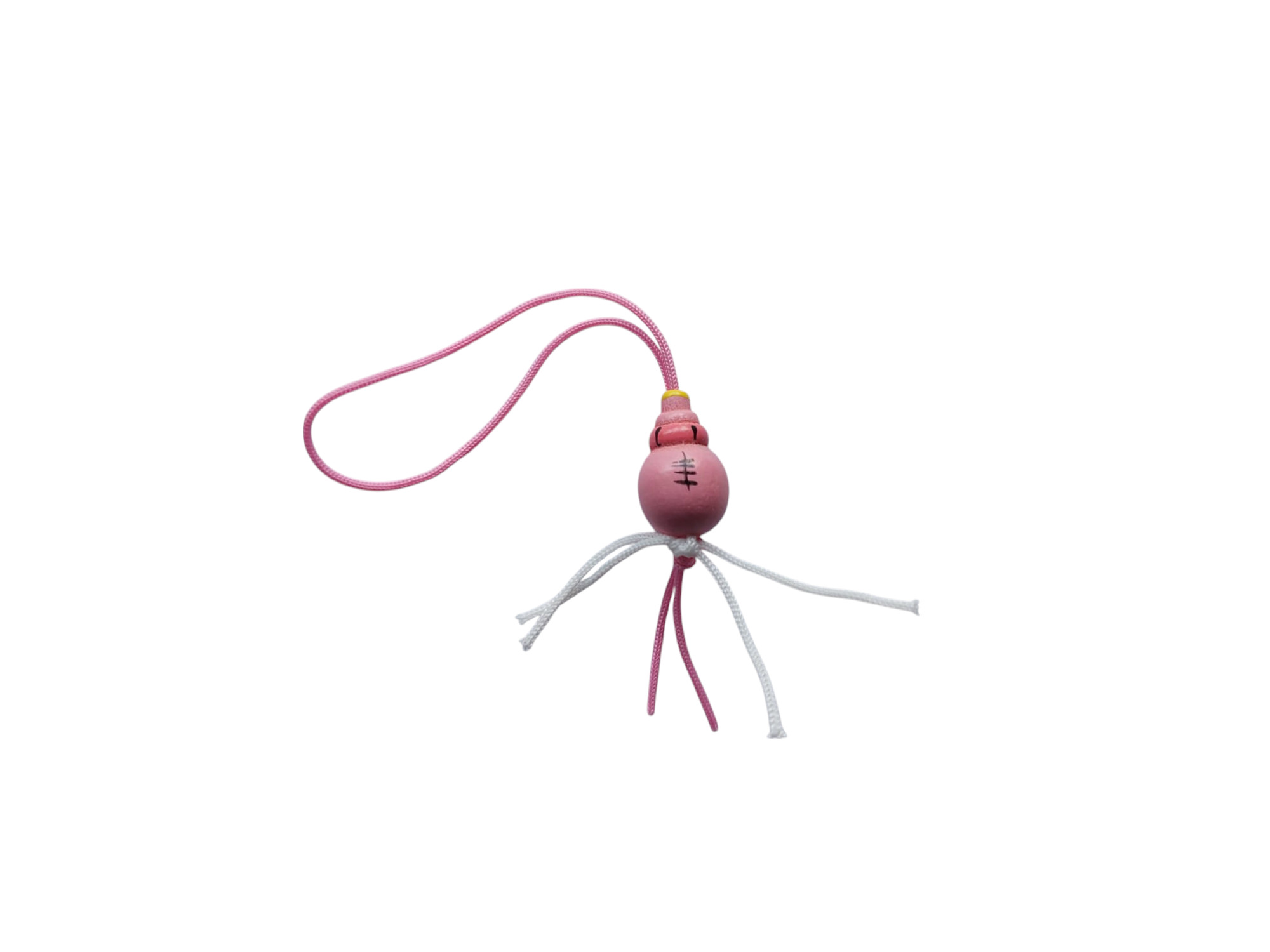 Gelukspoppetje babyfles roze