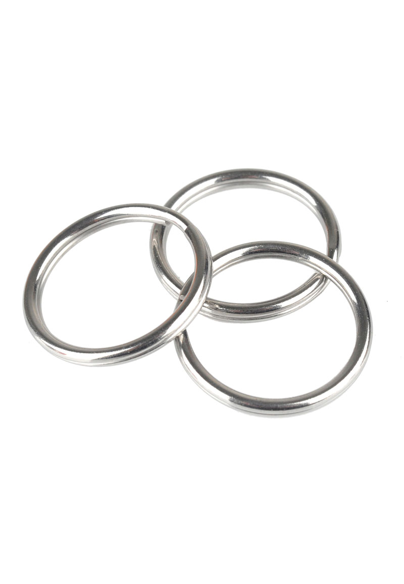 Metalen sleutelhangerring 30 mm.
