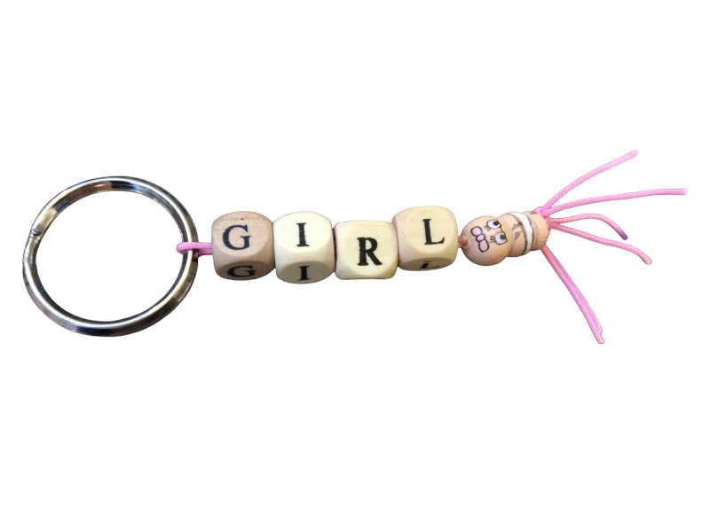 Naamsleutelhanger baby meisje