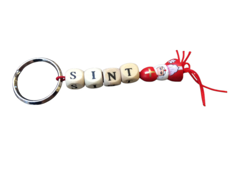 Naamsleutelhanger sinterklaas