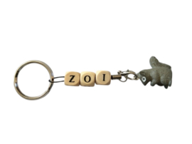 Naamsleutelhanger eekhoorn