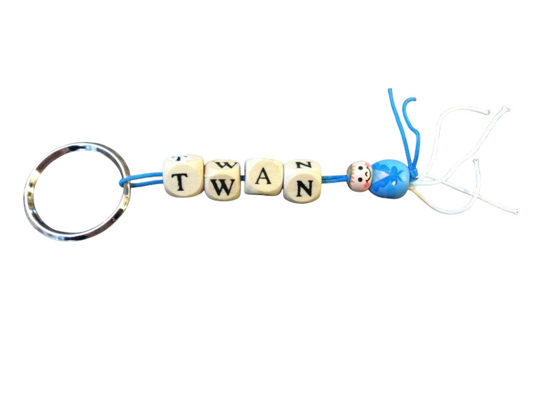 Naamsleutelhanger jongen