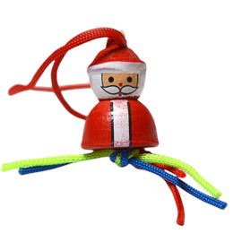 Gelukspoppetje kerstman