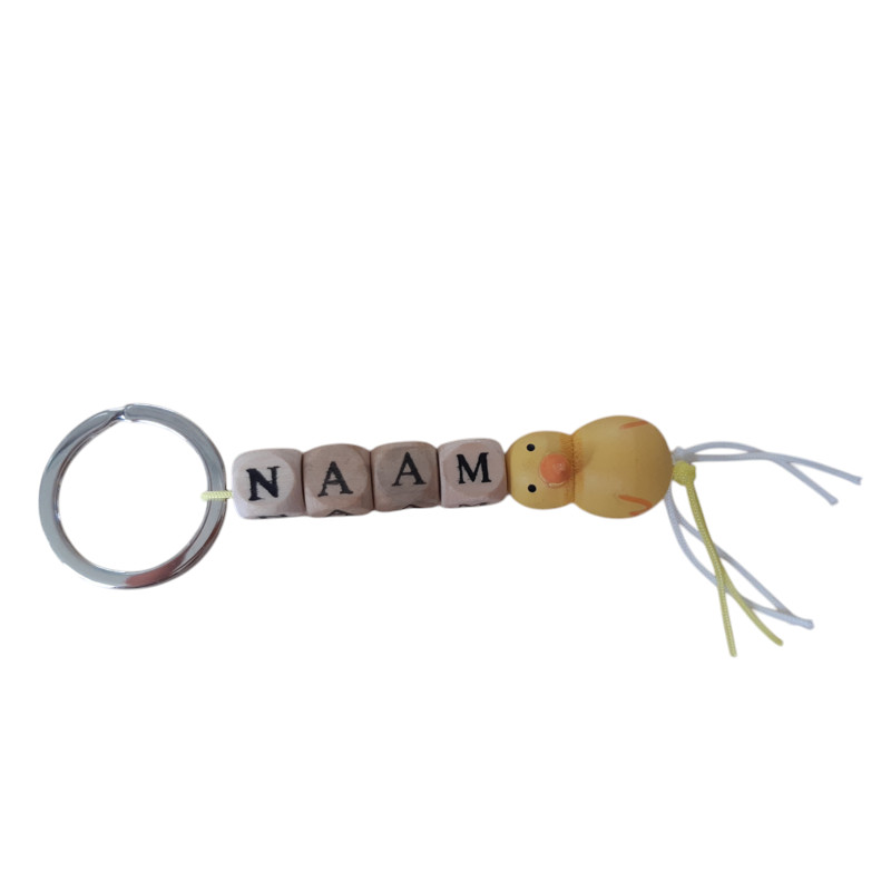 Naamsleutelhanger kuiken