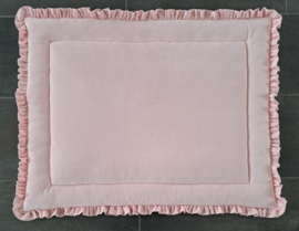 Boxkleed nicky velours met hydrofiele ruche