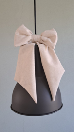 (V) Decoratiestrik linnenlook naturel