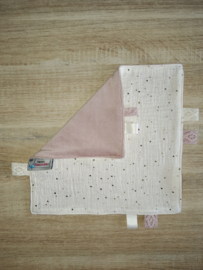 Labeldoekje nicky velours/hydrofielstof