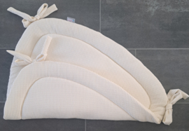 Boxkleed Tripus wafelkatoen