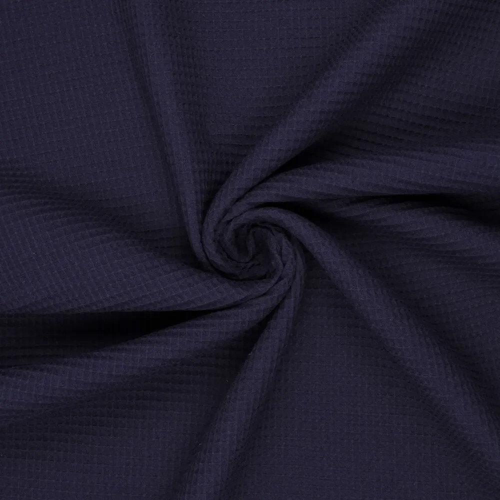 Wafelkatoen donkerblauw (600)