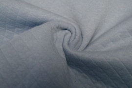 Tricot diamond lichtblauw (002)