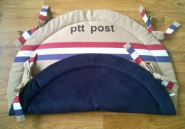 Boxkleed rond PTT stof / nicky velours