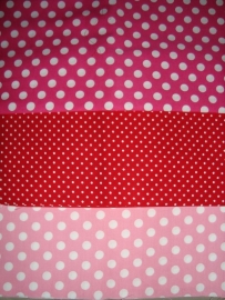 Gordijnen rood/roze/fuchsia