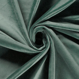 Velvet donker mint (022)