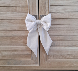 (V) Decoratiestrik linnenlook naturel