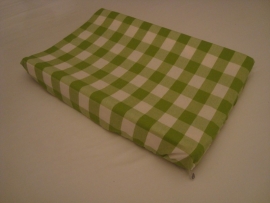 Aankleedkussenhoes ruit 4 cm