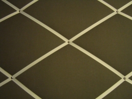 Memobord 80 x 120 cm grijs/lichtgrijs