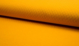 Gestepte tricot diamond oker (033)