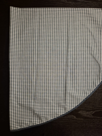 Tafelkleed rond 140 cm geruit 0.4 cm