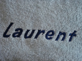 Handdoek met naam Laurent