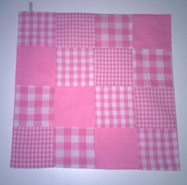 Kussenhoes patchwork boerenbont