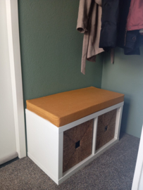 Kussen kallax interieurstof linnenlook 39 x 77 cm
