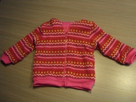 Fleece vestje maat 104