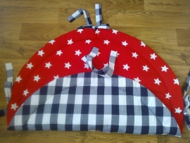 Boxkleed rond grote ster/grote ruit