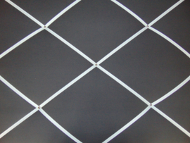 Memobord 60 x 80 cm uni met wit