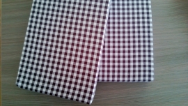 Kussenset geruit voor picknickbank 200 x 31 x 5 cm