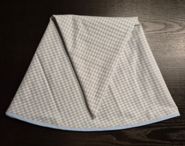 Tafelkleed rond 140 cm geruit 0.4 cm