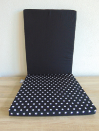 Kussenset schommelstoel ster/uni