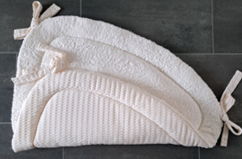 Boxkleed Tripus teddy katoen/ grove wafelkatoen